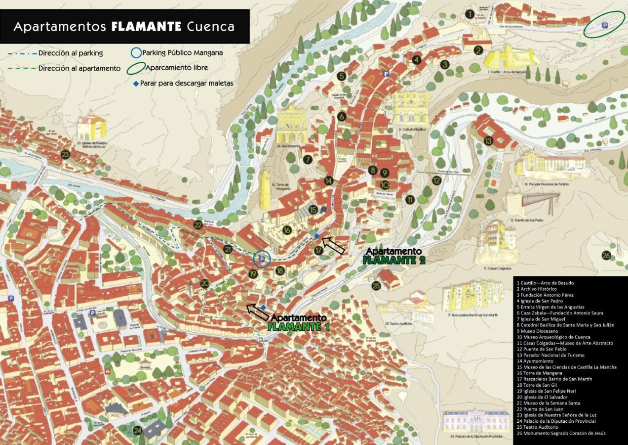 Apartamento Flamante 1 Daire Cuenca  Dış mekan fotoğraf